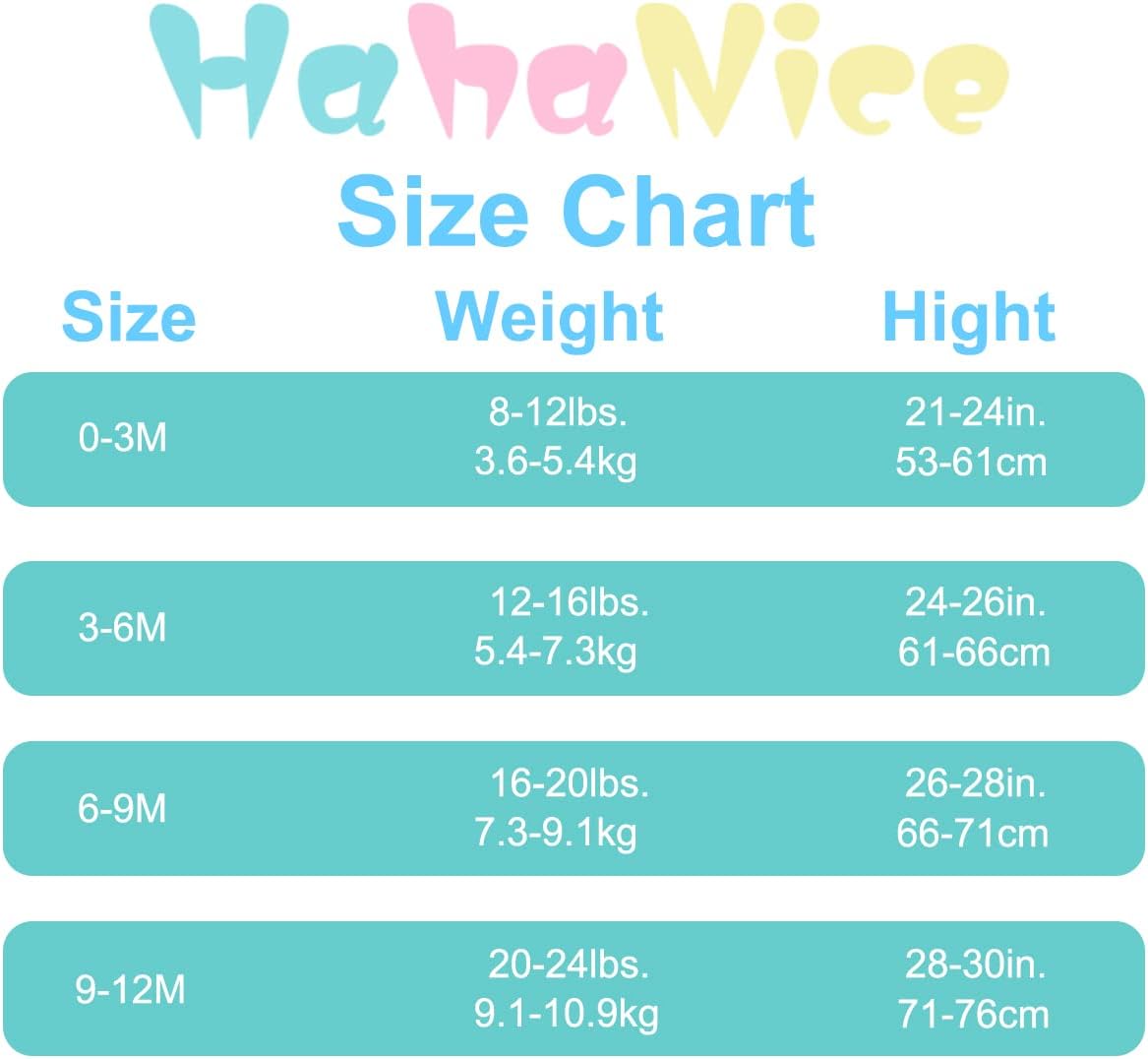 Baby 2 Way Zipper Pajamas Girls Boys 100% Cotton Footed Sleep and Play with Mitten Cuffs 0-12 Months - Image 6