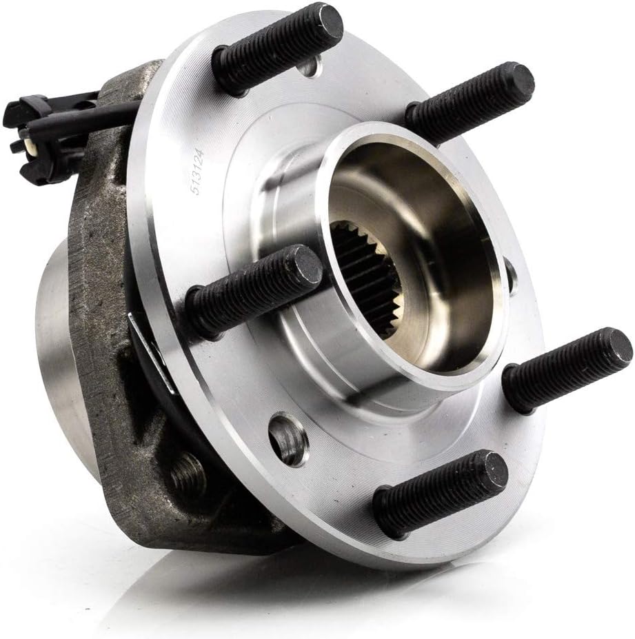 513124 Front Wheel Hub Bearing Compatible with Chevy Blazer 1997-2005, S10 1997-2004, GMC Jimmy 1997-2005, Sonoma 1997-2004, Isuzu Hombre 1998-2000, Olds Bravada 1997-2001 [4WD AWD]