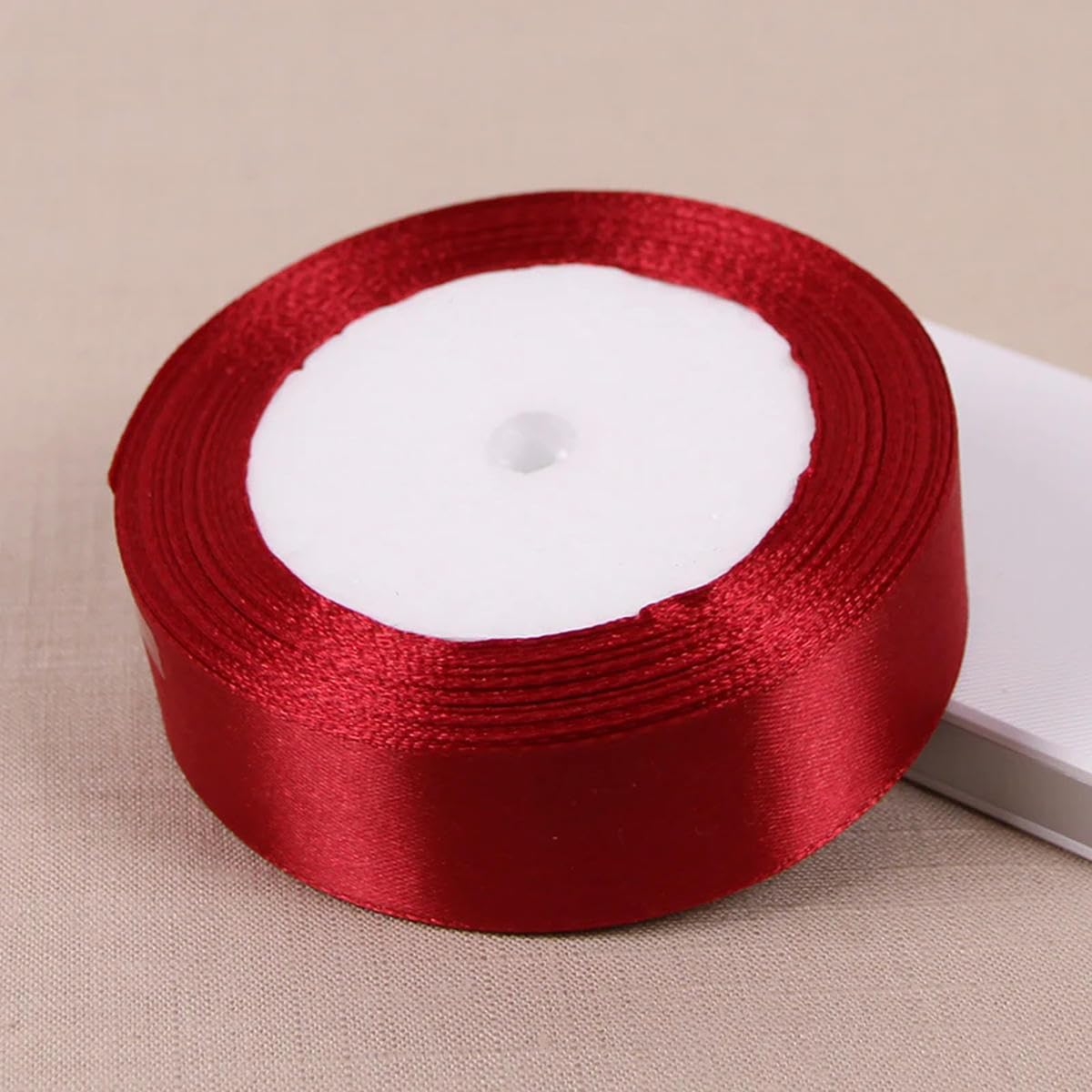 VICIYOO 25 yards/roll Single Face Satin Ribbon Gift Wrapping Apparel Sewing Fabric Ribbons