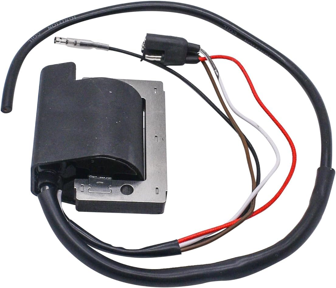 Ignition Coil Fit for Club Car DS Golf Cart 1984-1989 341cc Replace for 12520 11095 1012520