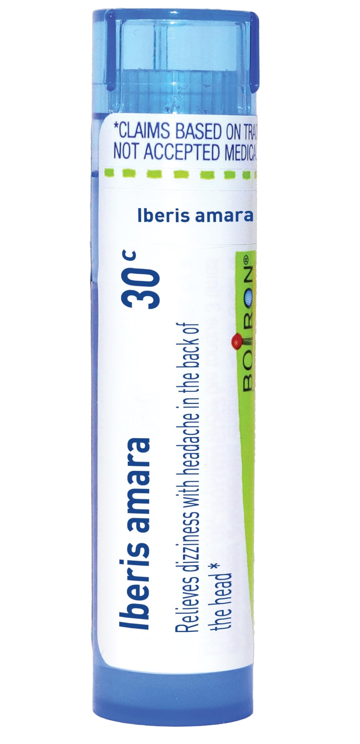 Boiron Iberis Amara 30C for Dizziness with Headaches in The Back of The Head - 80 Pellets