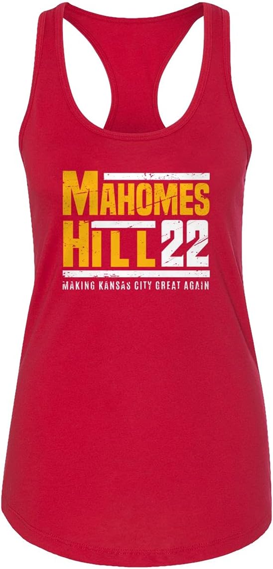 Mahomes Tyreek Kansas City 2022 Women's Racerback Tank Top