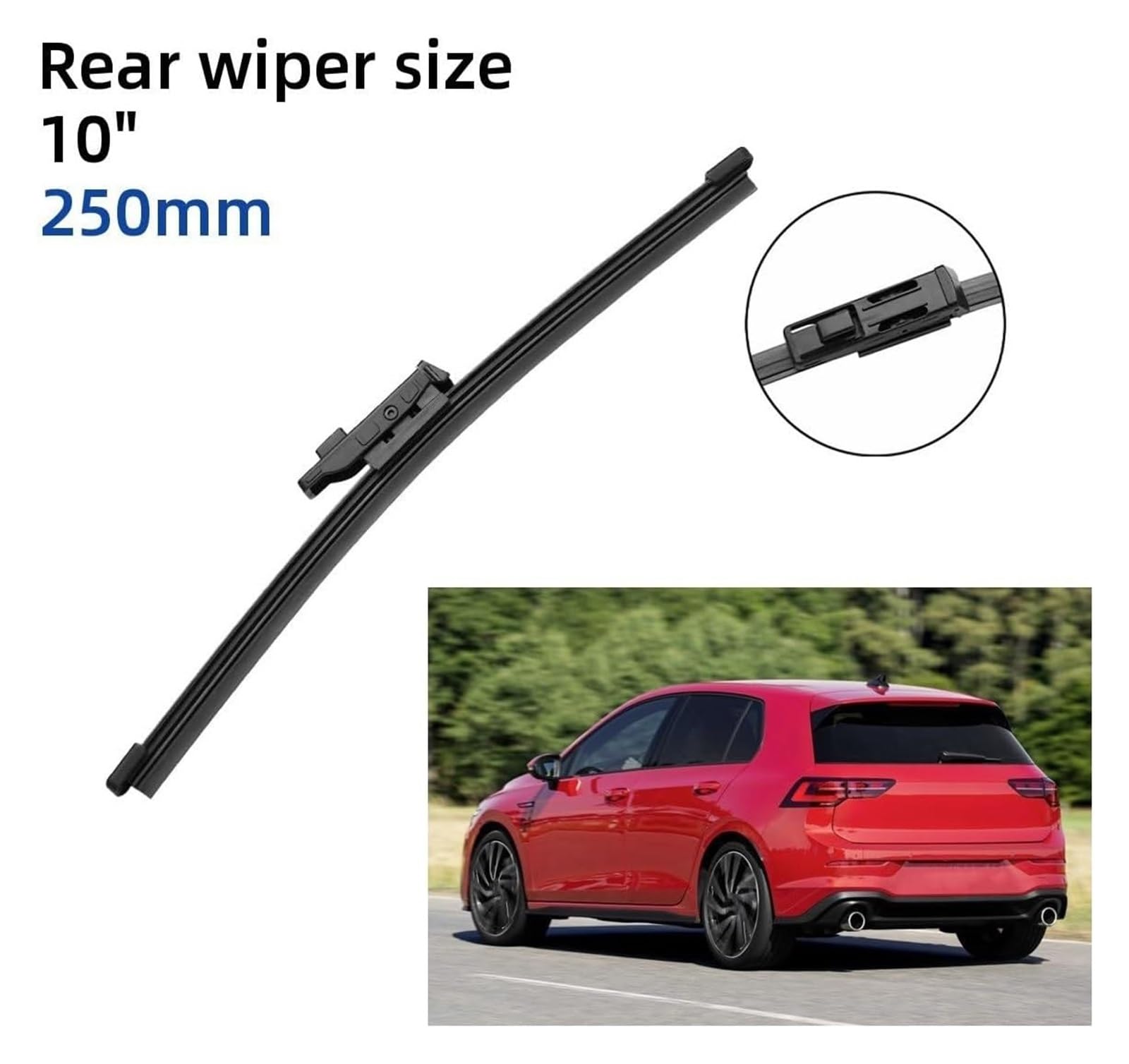 Parabrezza Tergicristalli Per VW Per G&olf 8 2020-2021 26 "+18" + 10 "Spazzole Tergicristallo Anteriori Posteriori Parabrezza Parabrezza Finestra Spazzole Tergicristallo Auto