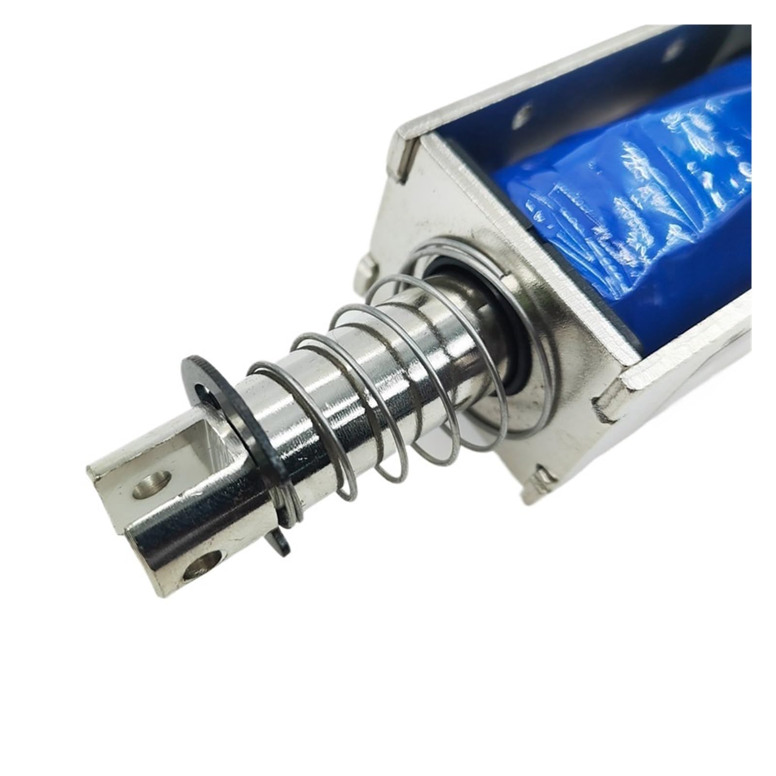 Elettromagnete Elettromagnete a Telaio con solenoide a trazione e Spinta 12V 24V CC Magnete Elettrico 60N Corsa solenoide elettromagnetico TAU-1564 TAU-1564T(TAU-1564 24V)