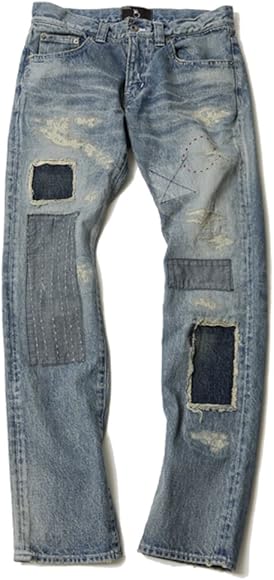 Amazon | (メガミオリ) 女神織 Pleck special denim/デニムパンツ 