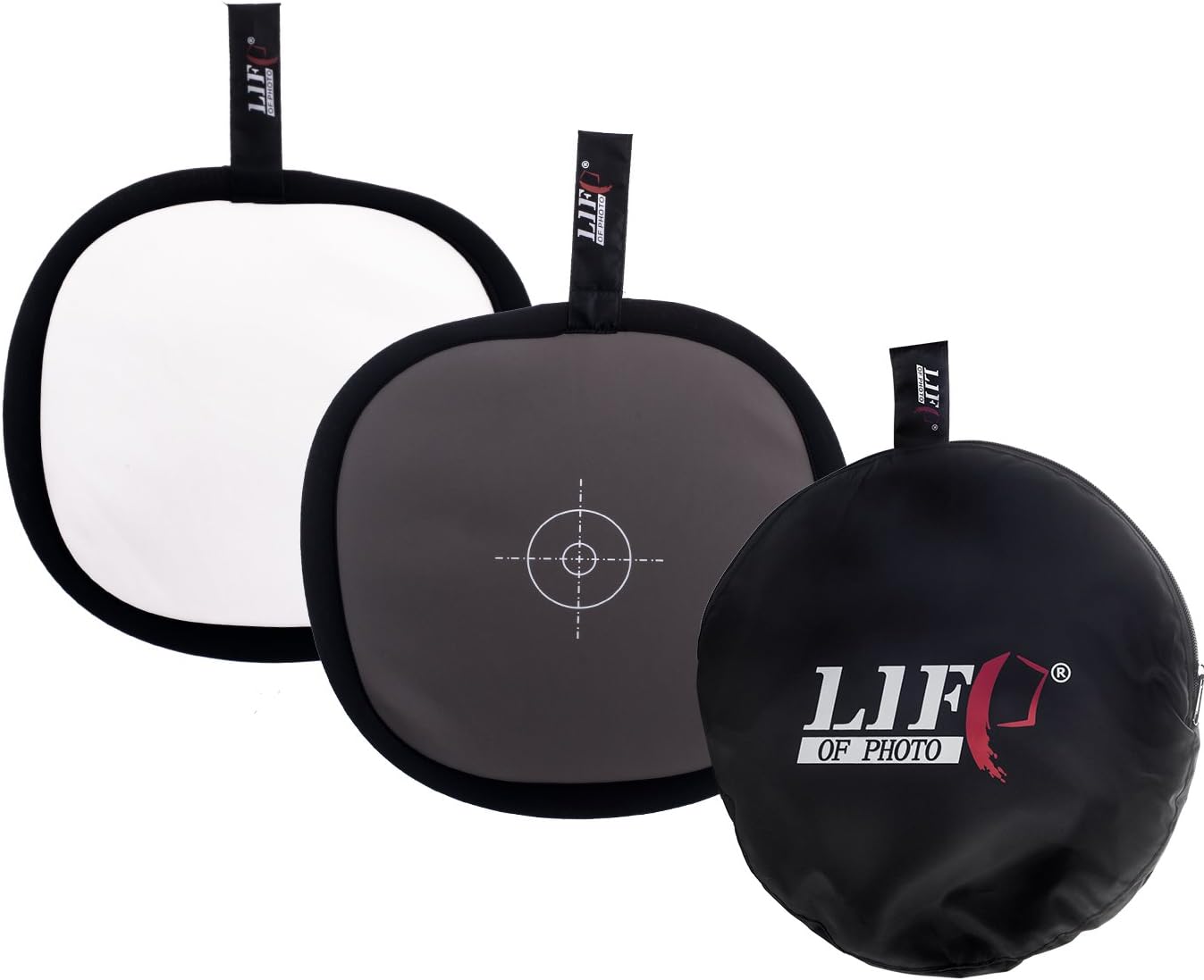 Photography Balance Card | Grey/White Card | 12x12 Inch (30x30cm) | Face Easybalance, Colour Calibration Chart | 18% Balance Card | Easy Lighting / White Photographic Balance | Image Editing & Video Editing | Accurate Color Capture | Life of Photo