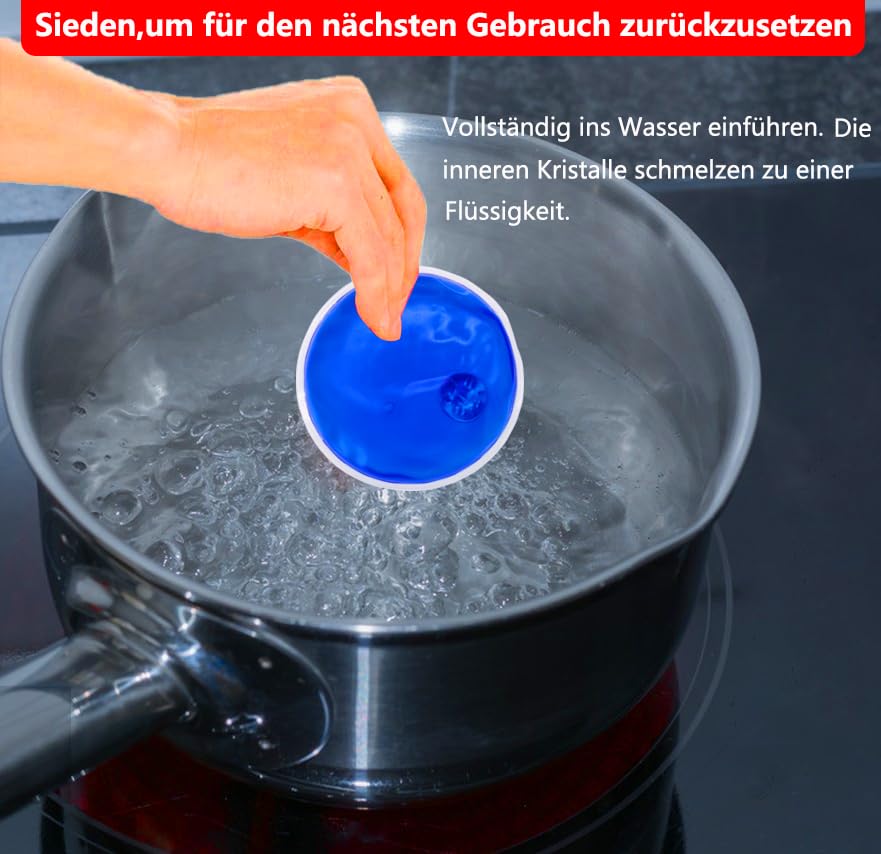 Panngu 4er Set Handwärmer Zum Knicken, Wiederverwendbar Taschenwärmer Kinder, Knick Hand Wärme Keine Stromversorgung Erforderlich