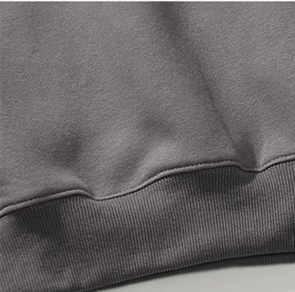 Medbyliv Men's Hip Hop Hoodie Letter Hoodies Casual Sweatshirt Pullover Sportswear Tracksuit With Pocket Khaki