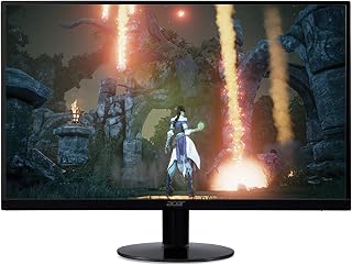 Acer SB230 Bbix 23" Full HD (1920 x 1080) IPS Ultra-Thin Zero Frame Monitor with AMD Radeon FREESYNC Technology - 1ms | 75Hz Refresh (HDMI & VGA ports)