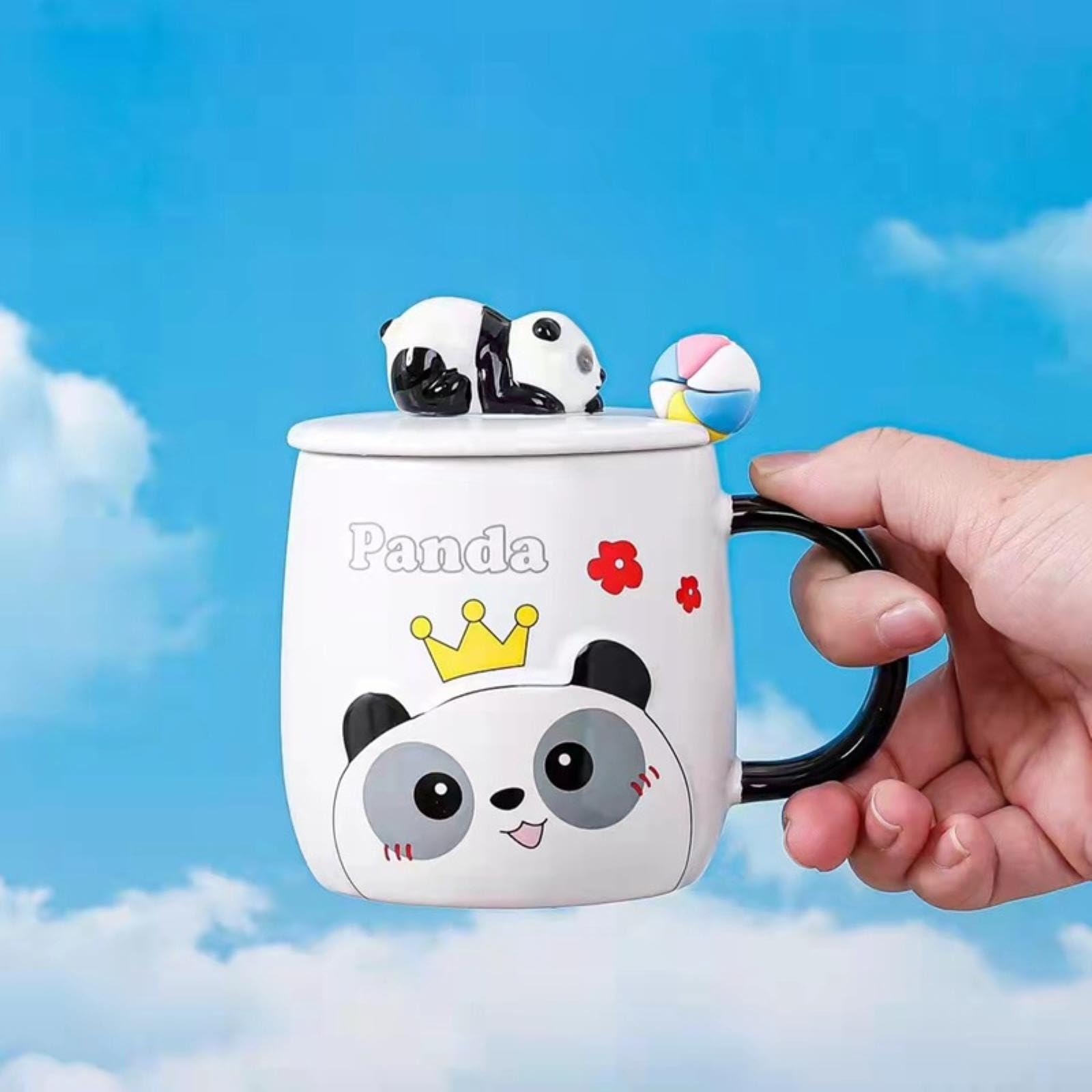 Tazza In Ceramica Con Panda In Stile Dab – Divertente E Simpatica, Idea Regalo Originale - 4