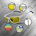 BLUPOND Night Vision Glasses for Men/Women - TAC HD Night Driving Glasses - Rally