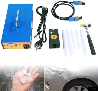 Dent Remover Paintless Dent Repair Tool, 1380W Hot Box Induction Heater PDR Heater Machine Car Removing Paintless Dent Repair Tool with a Digital Display Screen 110V