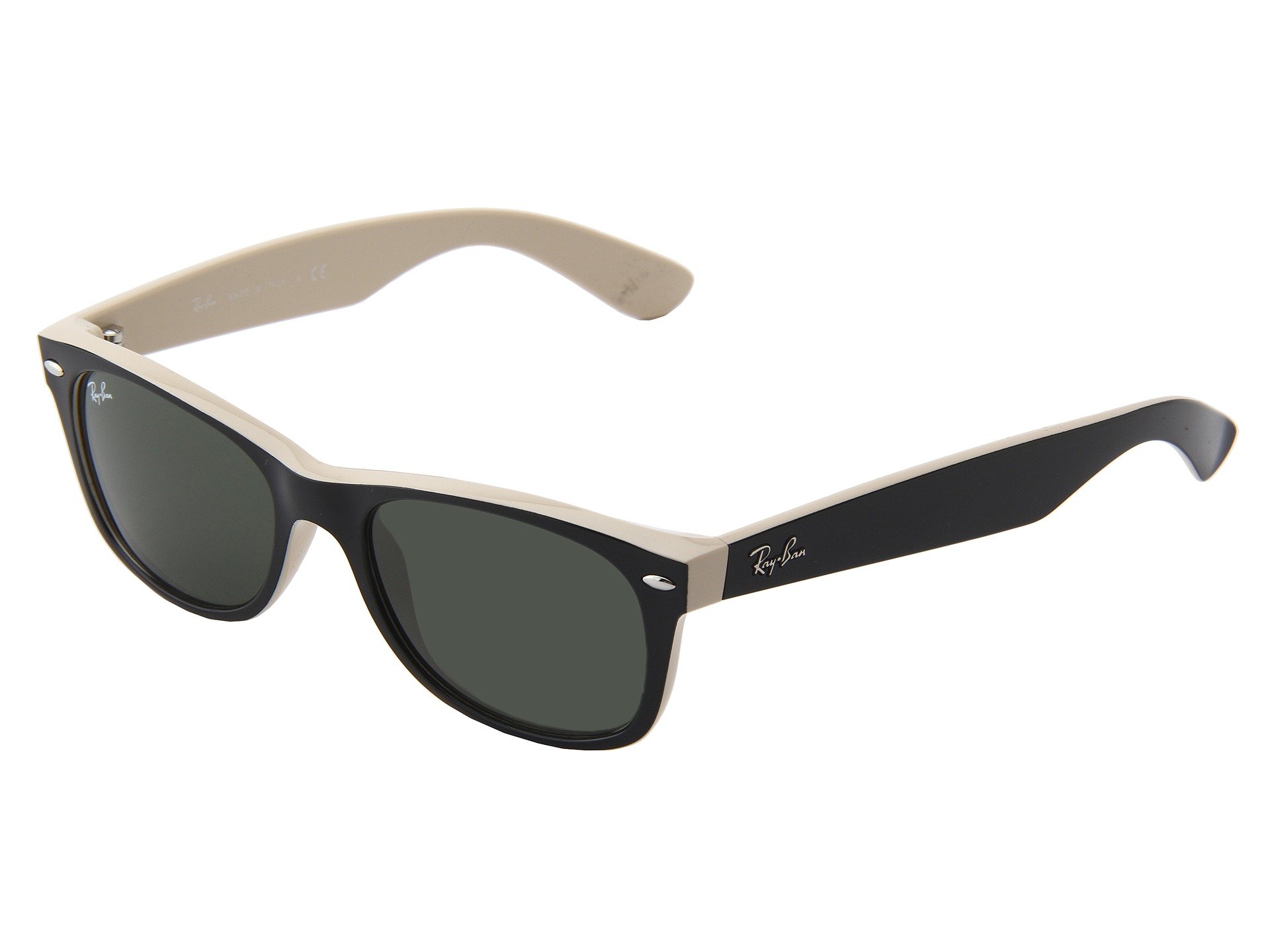 Ray-Ban RB2132 New Wayfarer 52mm at Zappos.com