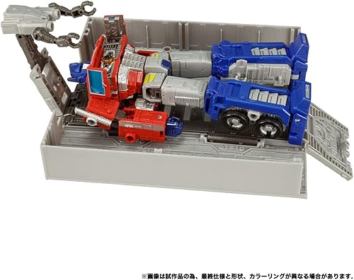 Miniatura 8 de Transformers Kingdom Series KD-19 Optimus Prime con remolque