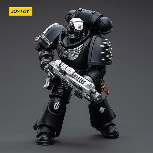 Miniatura 2 de JOYTOY WH 40K 118 Figura de acción Mecha Joy modelo de juguete de manos de hierro intercesores sargento bantus, colección de figura de acción de 4
