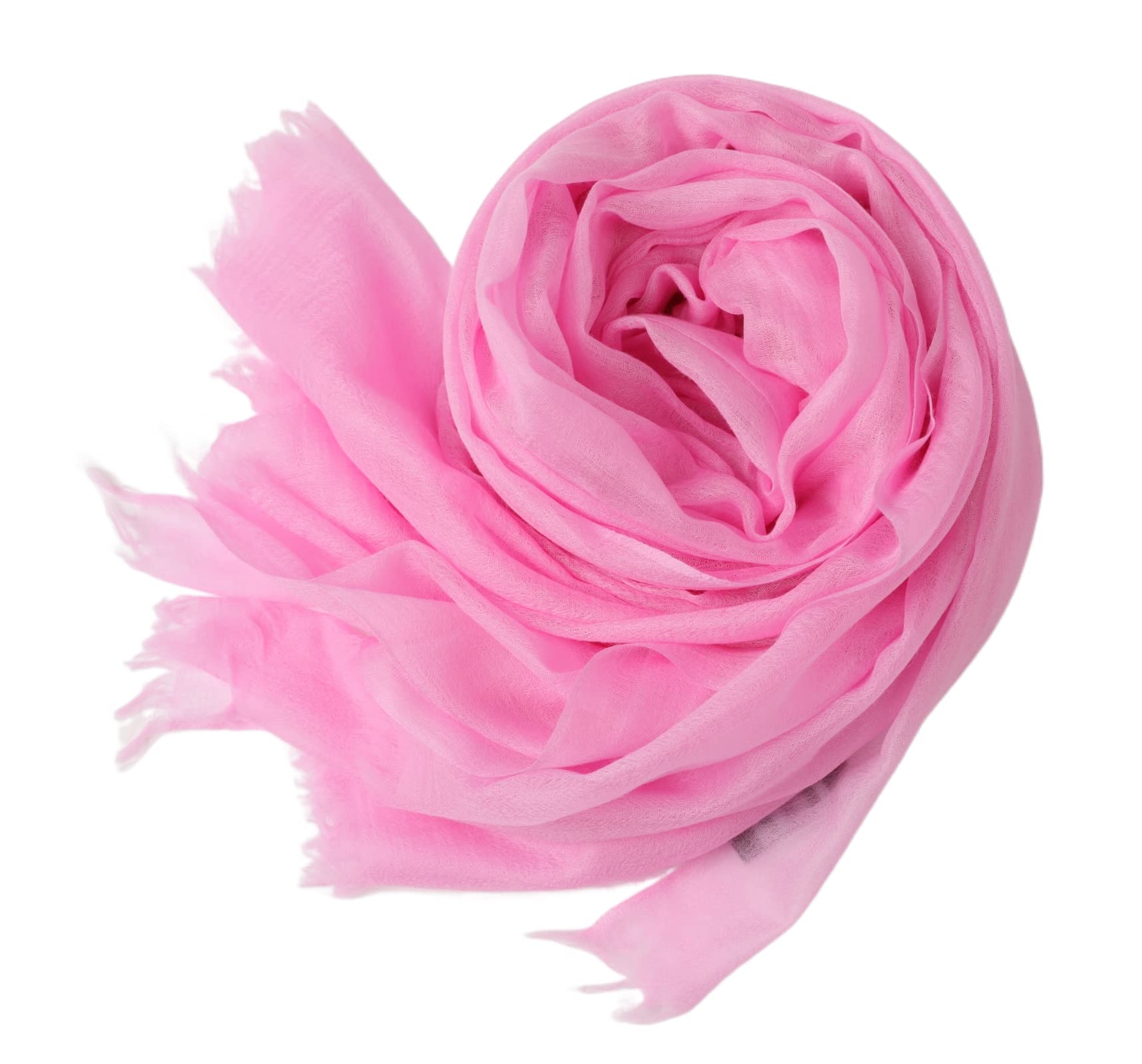 Prettystern Woman 100% cashmere stole light ring pashmina scarf evening dress shoulder shawl XL fine cashmere 23. Pink
