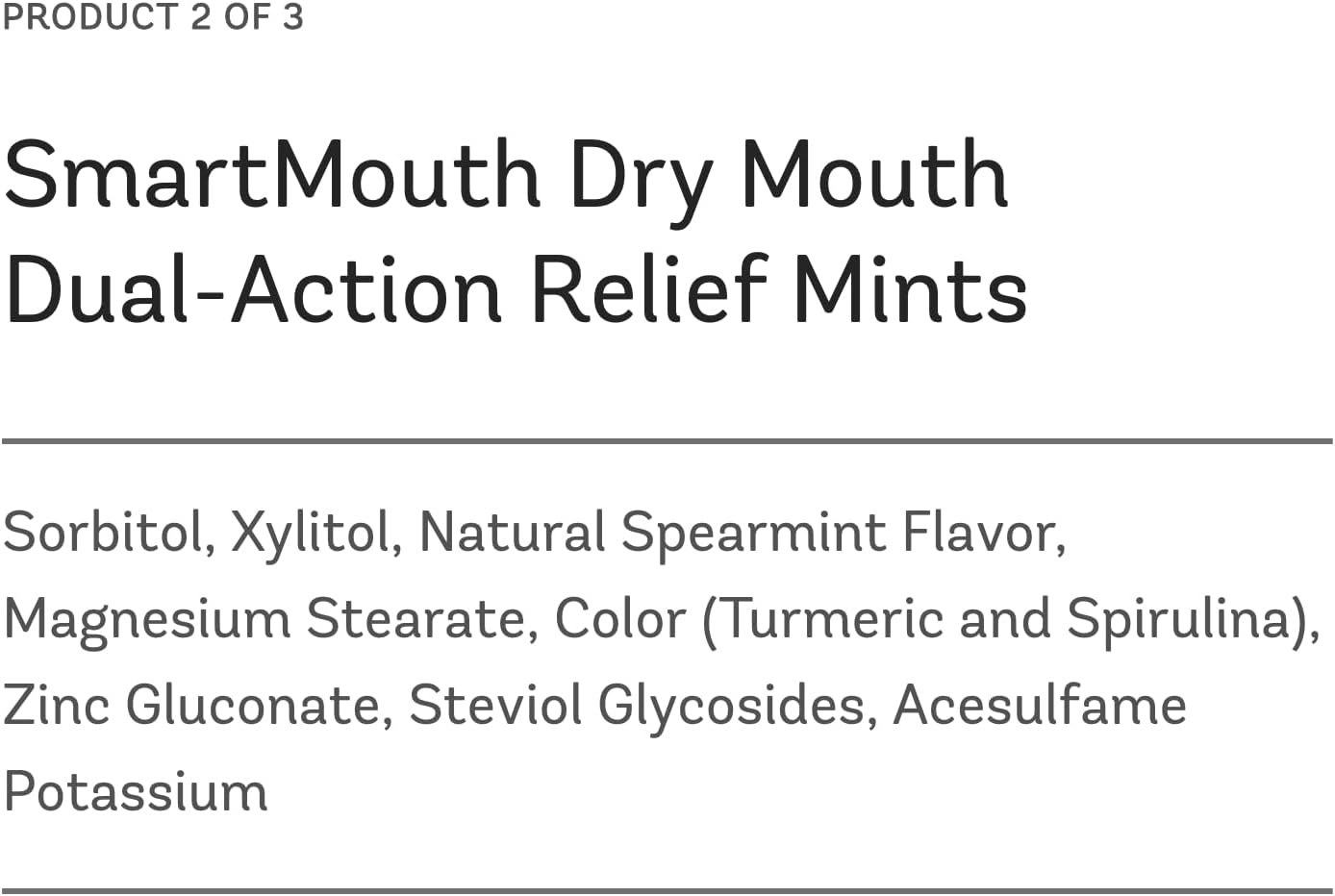 SmartMouth Original Fresh Breath Oral Care Bundle - Mouthwash Single Packs, Fluoride Anti‑Cavity Zinc Toothpaste & Dry Mouth Dual‑Action Mints - Sugar, Gluten & Alcohol-Free - 10 Packs, 6 oz, 50 Count