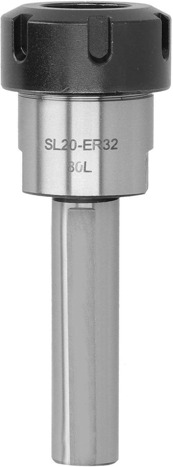 Collet Chuck, Extension Rod Straight Shank Lathe Chuck, SL20ER3280L