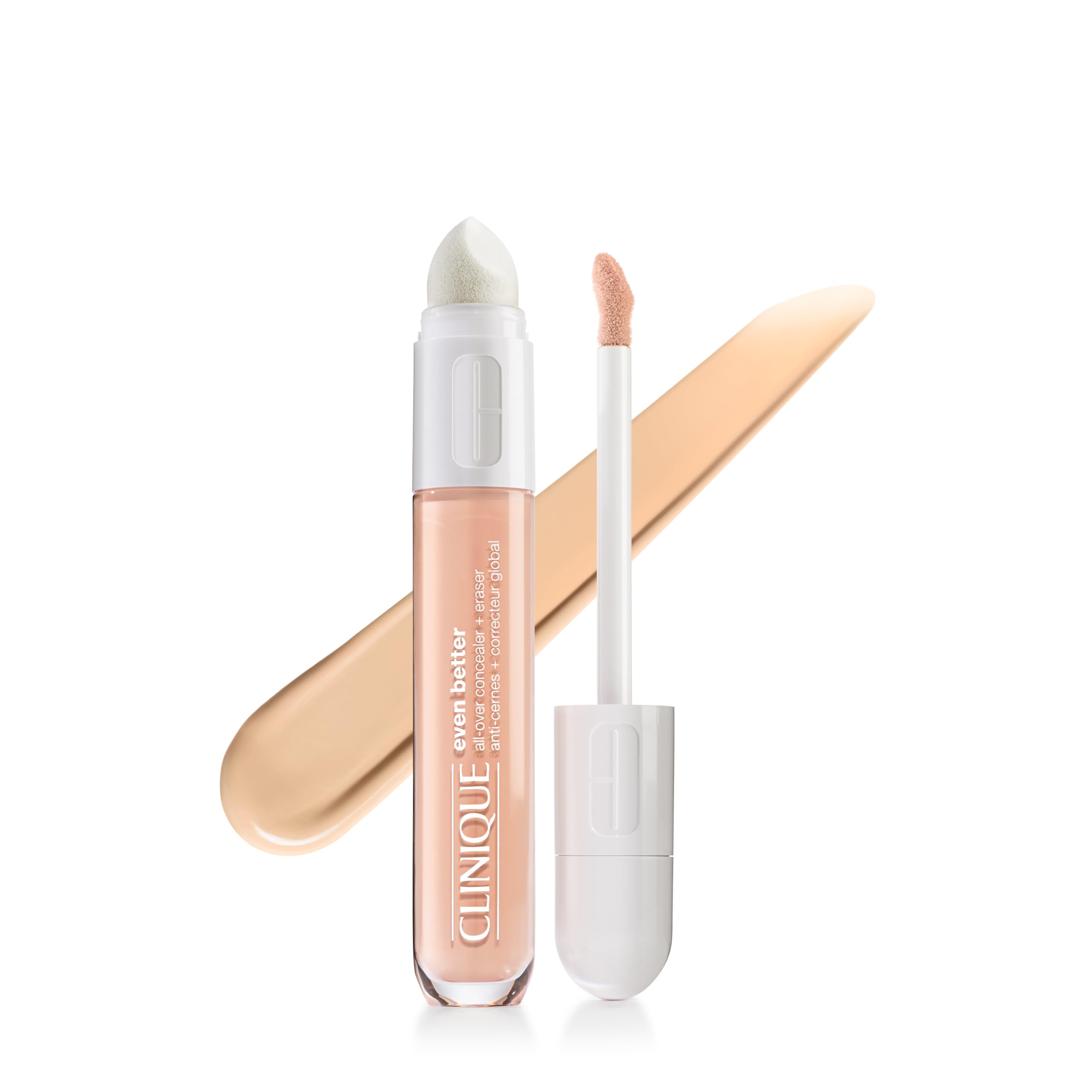 Clinique Even Better™ All-Over Concealer + Eraser | Abdeckstift für dunkle Augenringe, spendet Feuchtigkeit, hellt auf und wirkt abschwellend