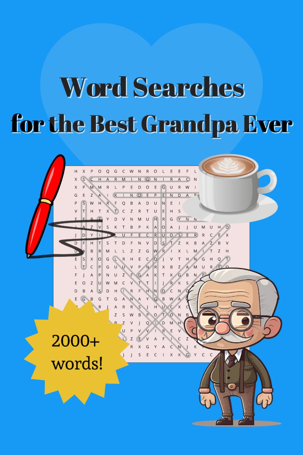 Word Searches for the Best Grandpa Ever