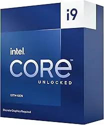 Intel Processador de desktop para jogos Core i9-13900KF 24 núcleos (8 P-cores + 16 E-cores) - desbloqueado