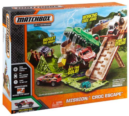 Matchbox Mission Croc Escape - Play Set (Bfn55) – Bild 8