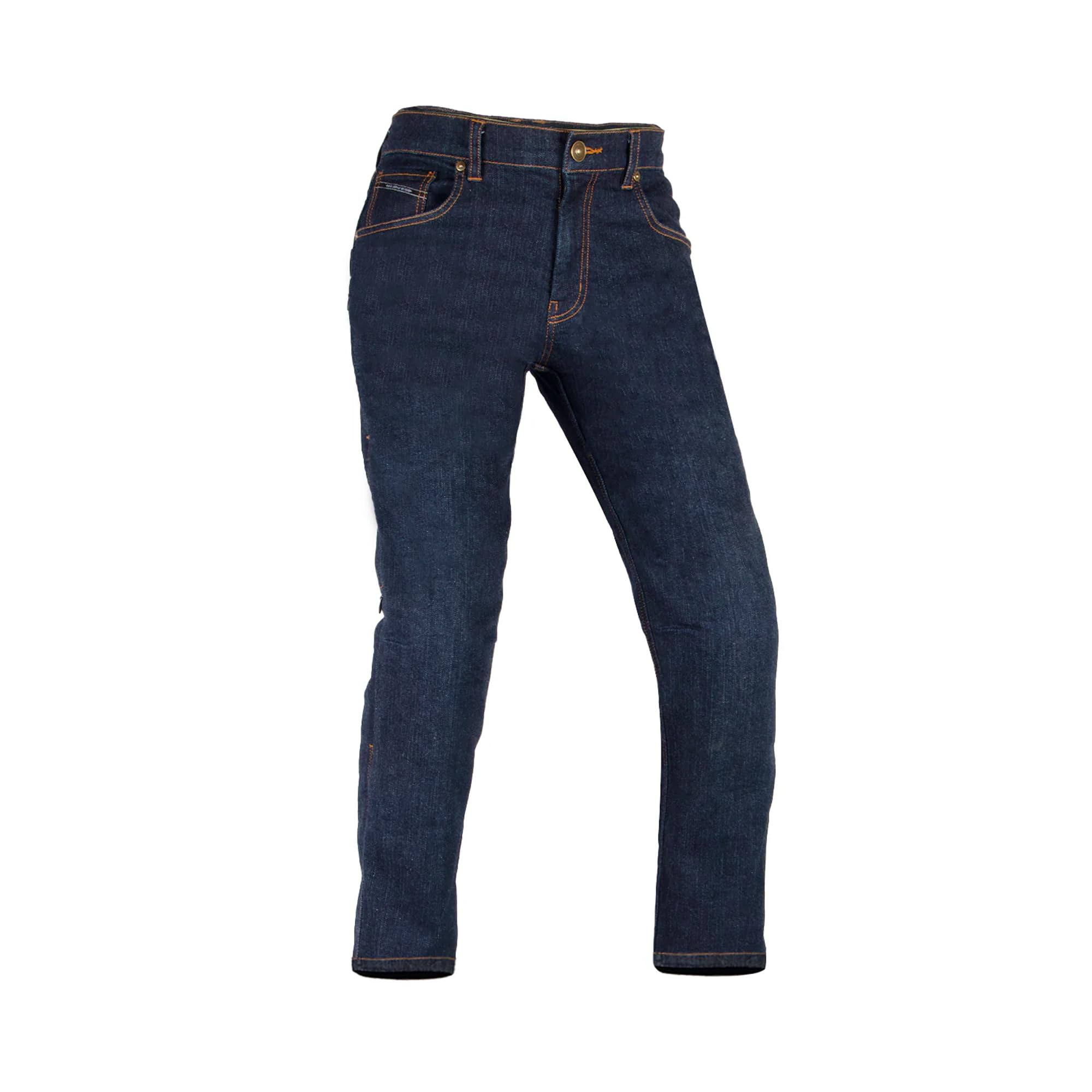 Rynox Downtown Pro Motorcycle Jeans with D3O Protectors | Impact Protection | Abrasion Resistance | Motorcycle Riding Jeans - Indigo Blue, Large-image-3