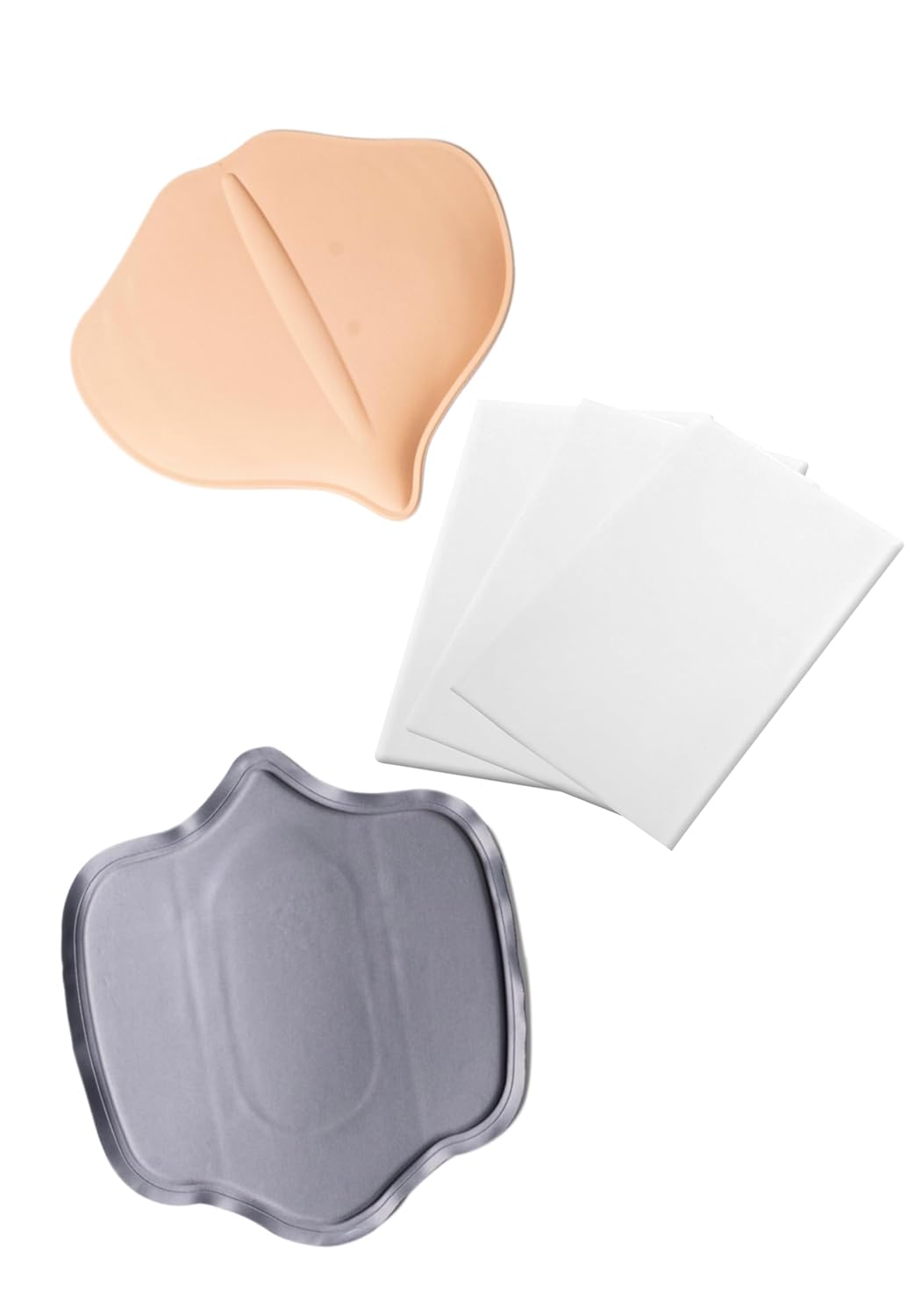BE SHAPY Lipo Foam & Recovery Boards Bundle | Ab Board, Lumbar Board & 3-Pack Lipo Foams for Flat Tummy | BBL Post-Surgery Supplies | Lumbar Board Black