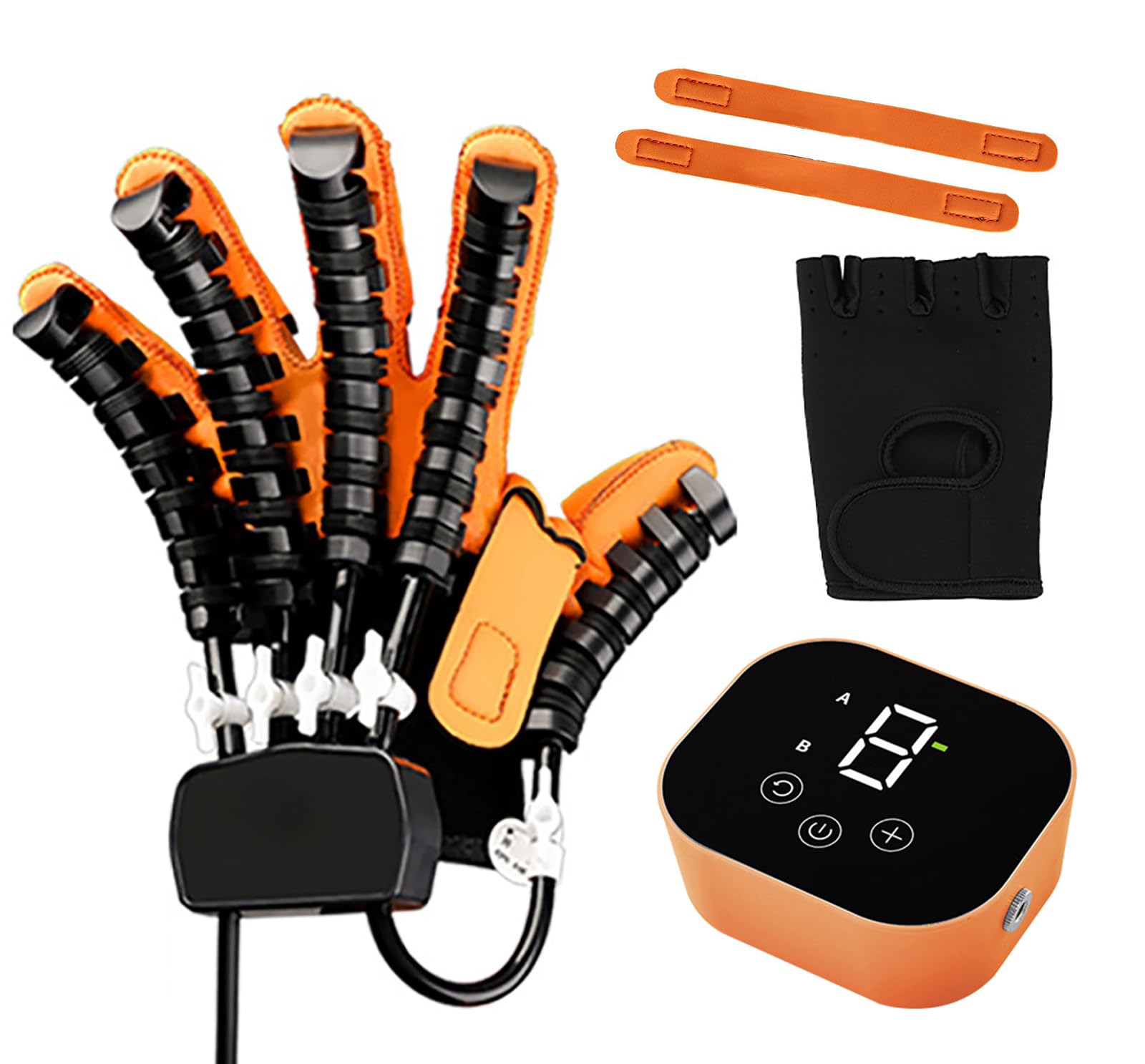 SXSLTSA Rehabilitation Robot Glove for Stroke Patient, Hand Strength Exercise, and Adaptive Training Hemiplegic, Physical Therapy Rehabilitation Trainer