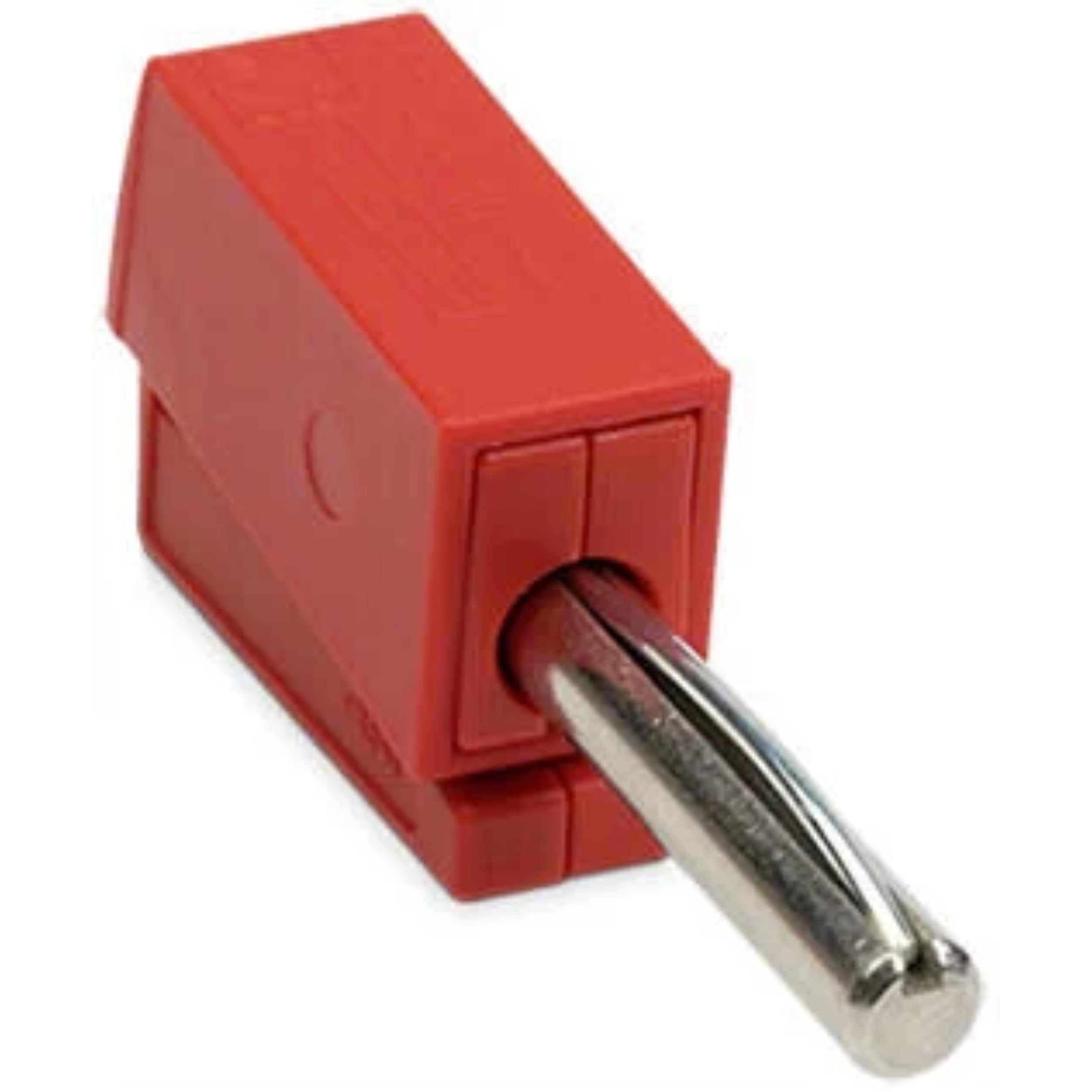 WAGO Fiche Banane, pour Fiche Banane 4 mm, 2,50 mm², Rouge, 215-212 (50 Pcs)