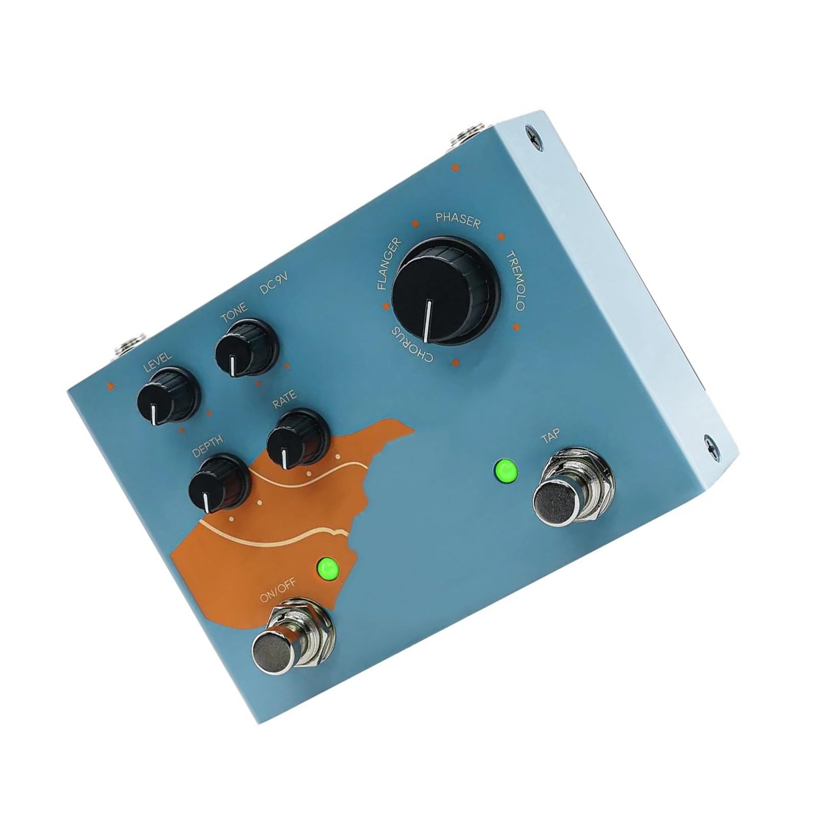 Cyfrowo Modulowane Pedały Efektów Gitarowych Z 4 Trybami Chorus Flanger Phase I Vibrato