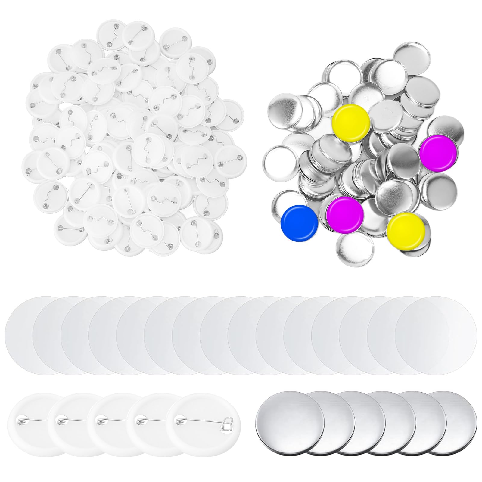 100 Set Pin Button Badges Maken Kit 32mm, Ambachtelijke Knop Badge Set 100 Set Pin Button Badges Maken Kit 32mm, Ambachtelijke Knop Badge Set