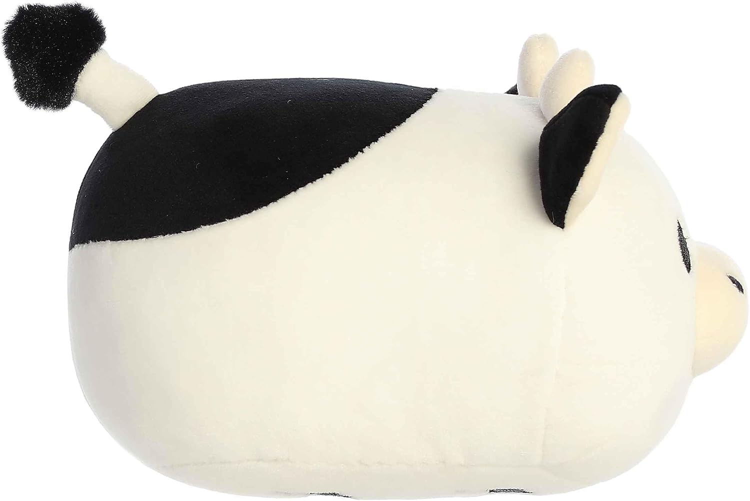 Aurora® Squishy Mooples™ Bessie Black and White™ Stuffed Animal - Soft and Cuddly Toy for Imaginative Play for Adults and Kids - 7 Inches