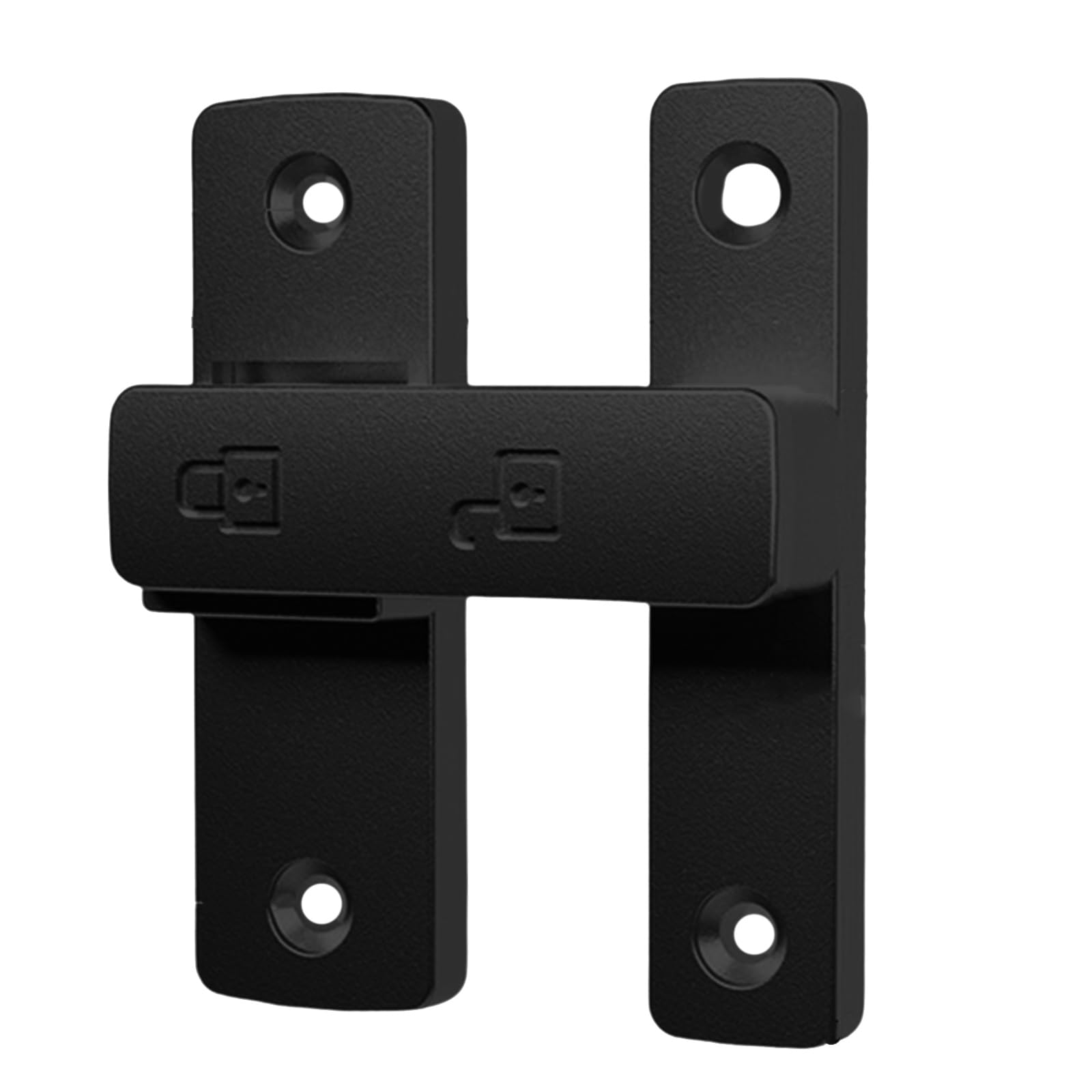 Tsophreniq Easy Installion Designs 180 Degree Door Latches for Extra Privacy in Hotel Offices Supplies and Garages Use Zines Alloy Door Bolts