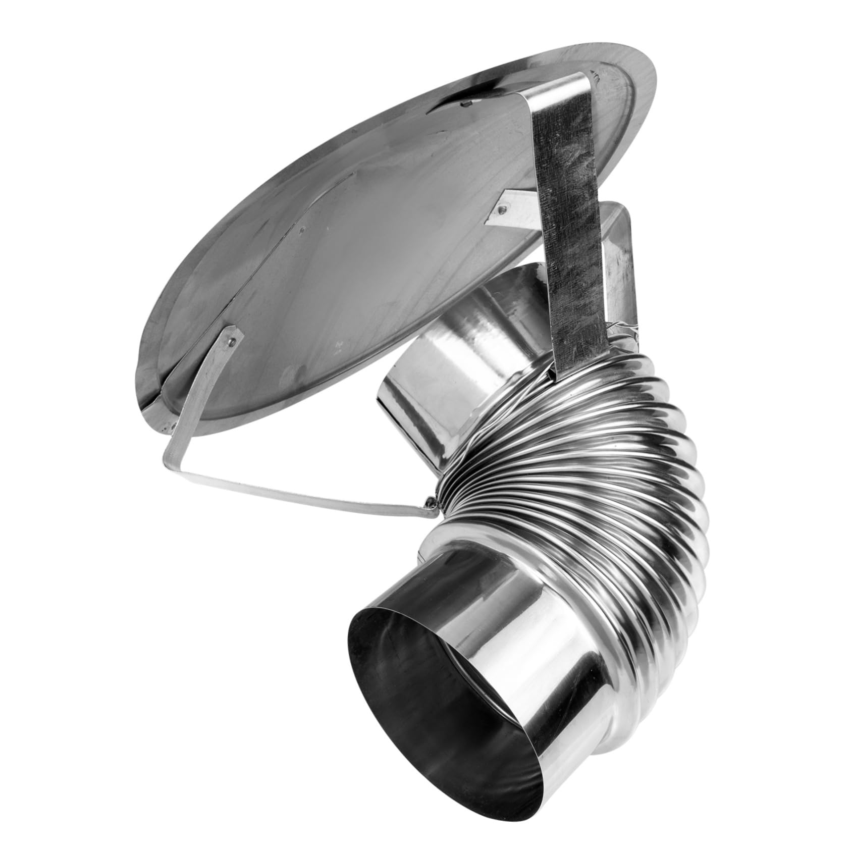 YFBCMXSKG Chimney Cover Protector Rainproof Cap for Roof Vent Accessory for Chimneys and Flues Easy to Install Rain Cap Wind Shielding Design