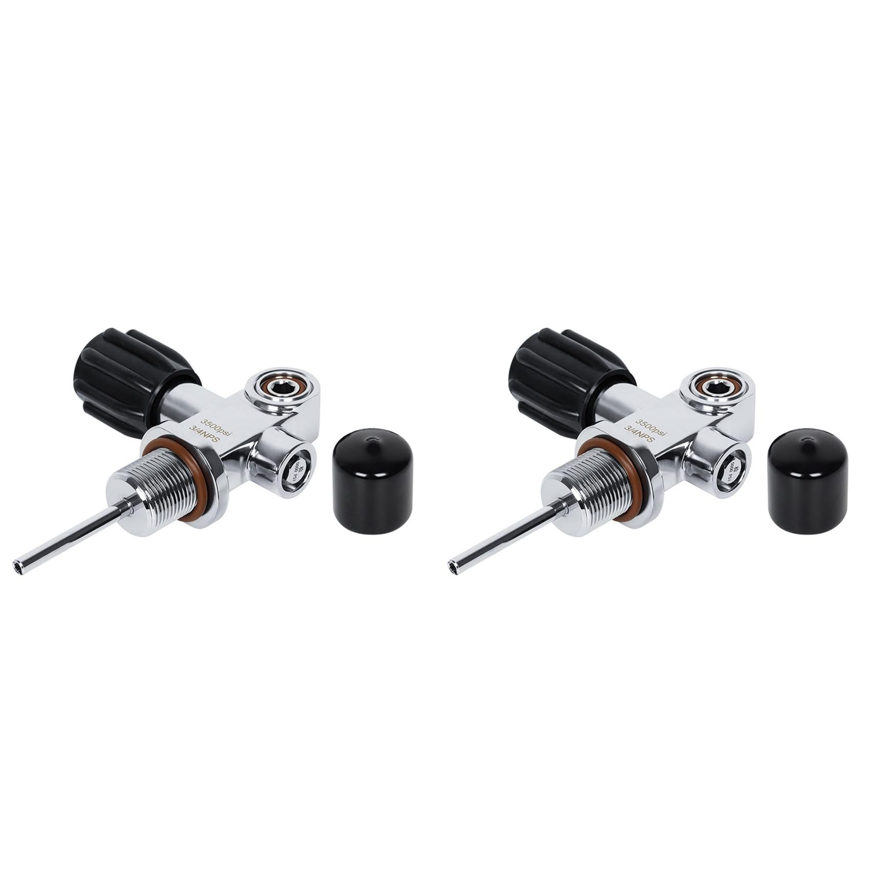 Valve de bouteille submersible G3/4 Robinetterie haut de gamme 5000 psi pour système Yoke DIN