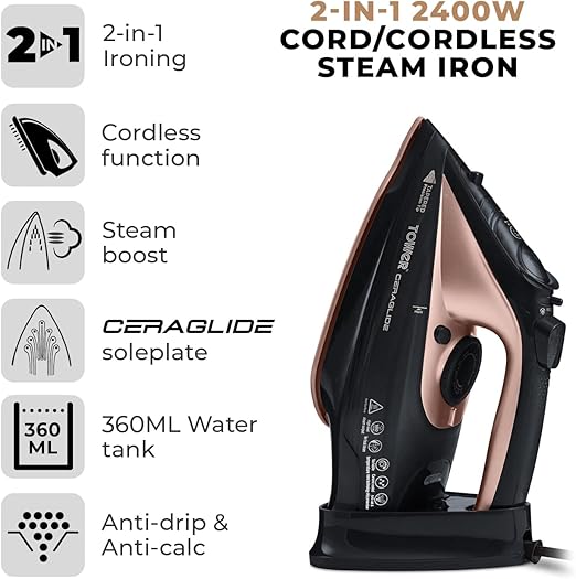 tower iron cordless