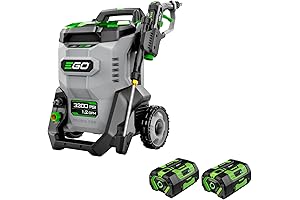 HPW3204-2 3200 PSI Ego Power Washer Battery Powered with (2) 6.0Ah Batteries