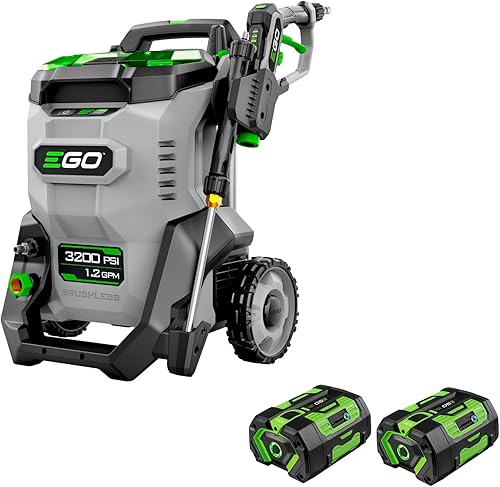 Miniatura 12 de EGO Power+ Lavadora a presión eléctrica, lavadora eléctrica de 3200 PSI, batería y cargador no incluidos - HPW3200 Gris,Gris / Negro