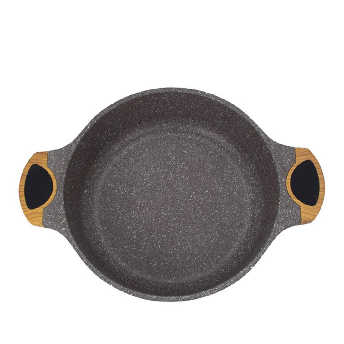 Soupe binaural pot et wok de cuisson antiadhésif avec cuisinière intégrée