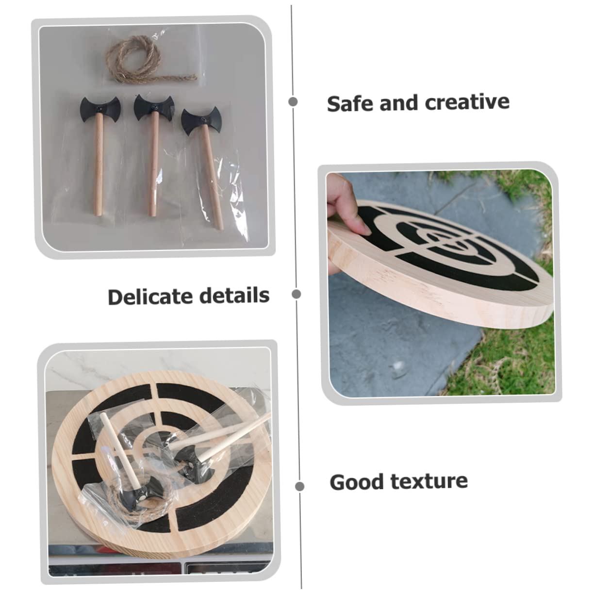 DECHOUS Decorazioni da Parete in Legno Ciondolo da Appendere Artigianale Ornamento da Parete per Interni Decorazione da Appendere alla Scena Regalo per Festa del Papà