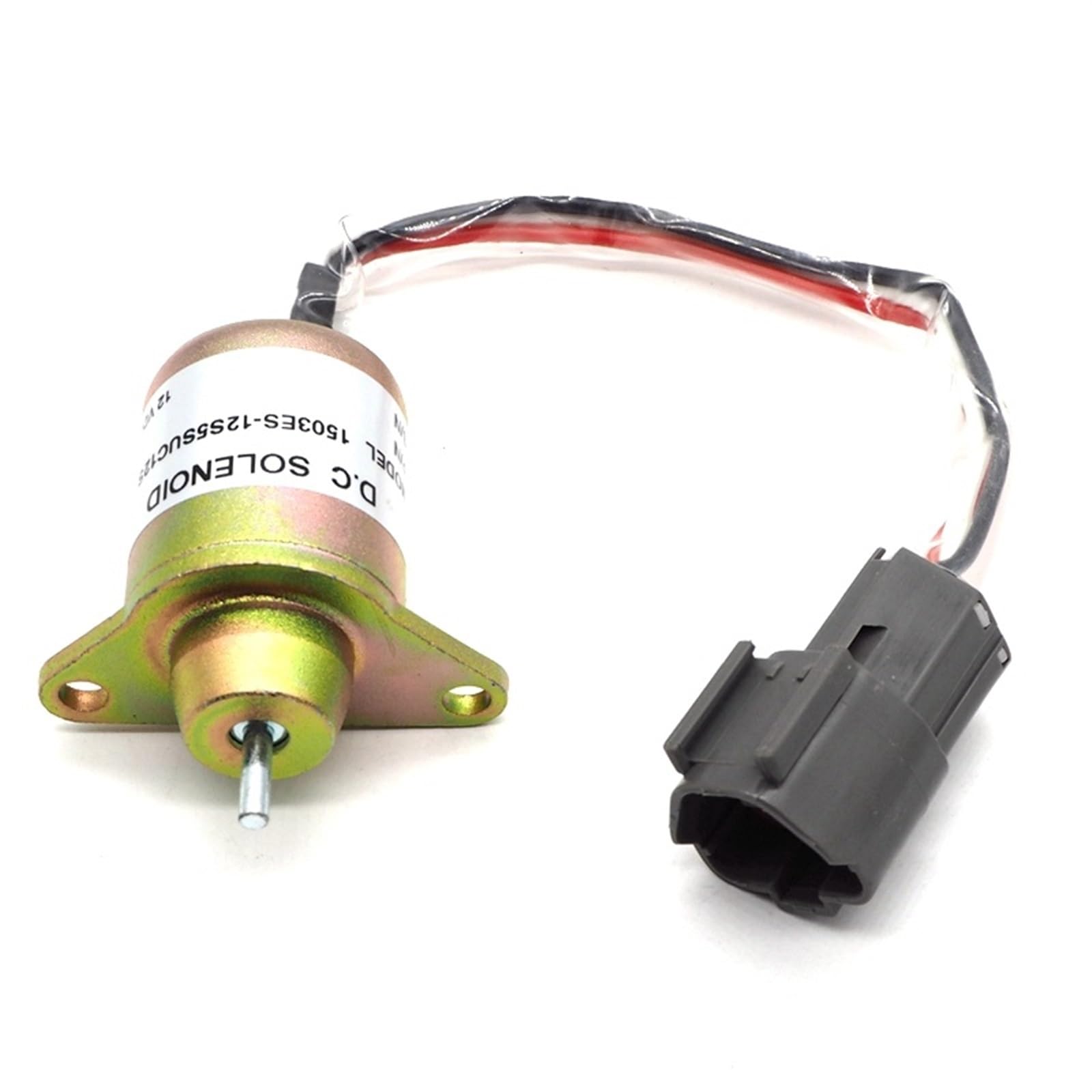 KXIWLUFV Fuel Shut Down Solenoid Valve Metal for For Replace 11923377932 1503ES-12S5SUC12S