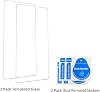 2 protectores de pantalla de vidrio templado compatibles con Thermomix TM7, anti-rayaduras, sin burbujas, dureza 9H 5