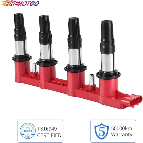 Miniatura 5 de FIREMOTOO Paquete de 1 bobina de encendido compatible con Chevy Cruze Aveo 5 Aveo5 Sonic Pontiac G3 2007-2015 Aveo 5 G3 Cruze Sonic L4 1.6L 1.8L