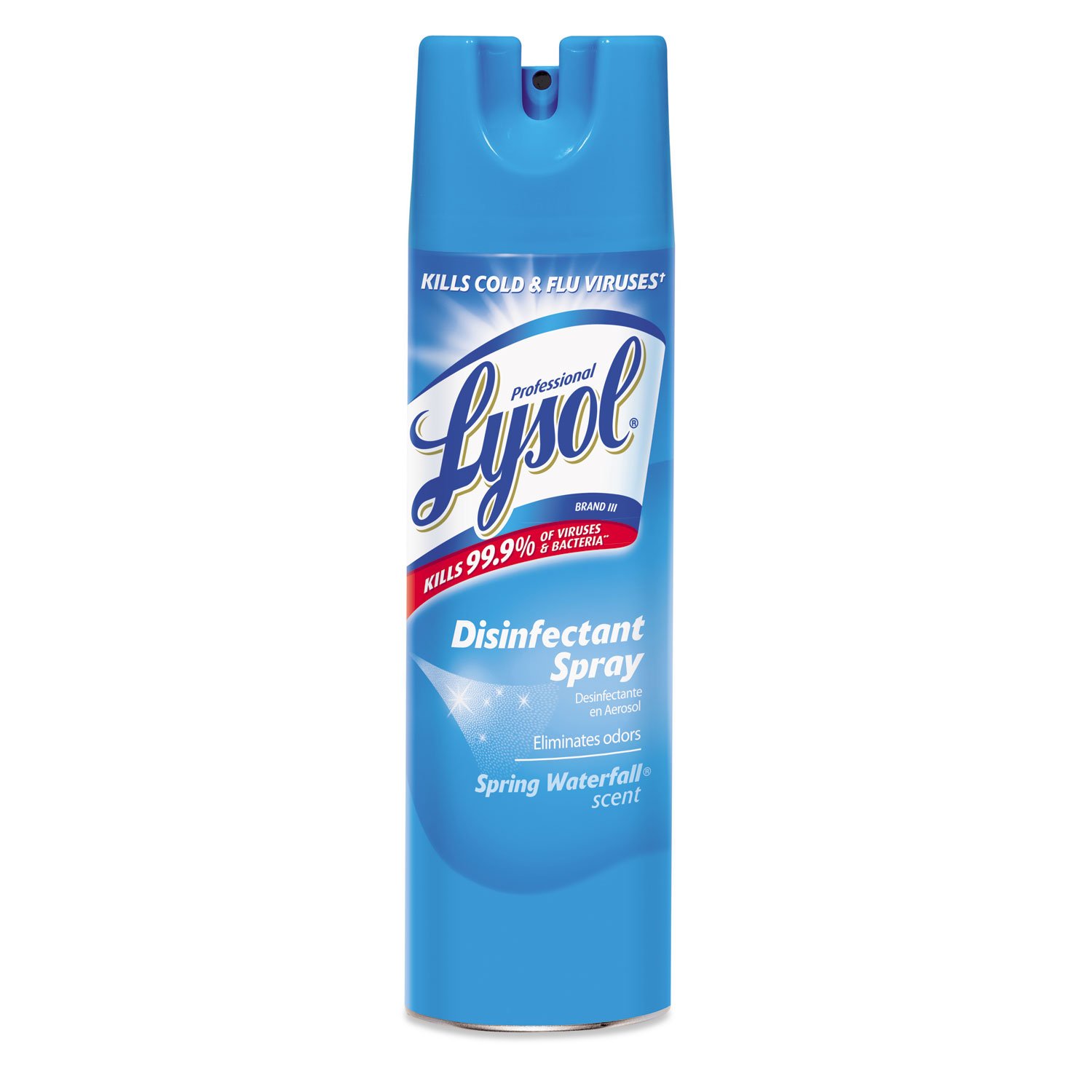 Lysol Disinfectant Spray Spring Waterfall 19-Ounce Pack of 12