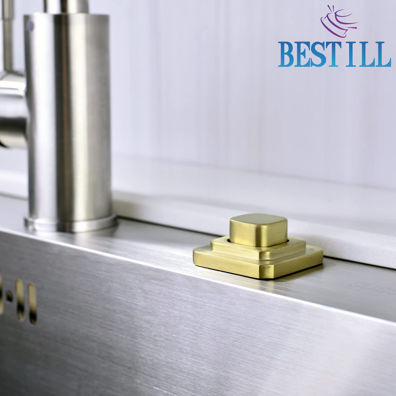 BESTILL Sink Top Air Switch Kit For Garbage Disposal