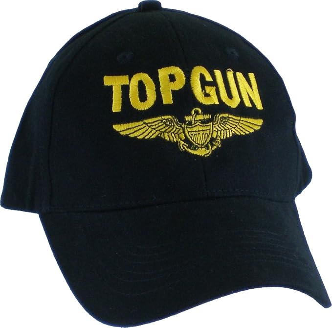 Eagle Crest Top Gun Cap with Wings 