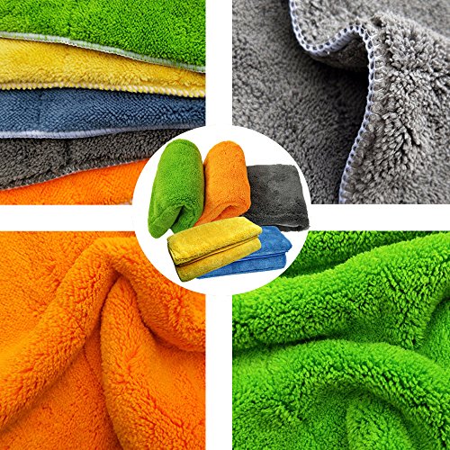 Mocent Panno Microfibra Auto,30*40cm 5 Pacchi in