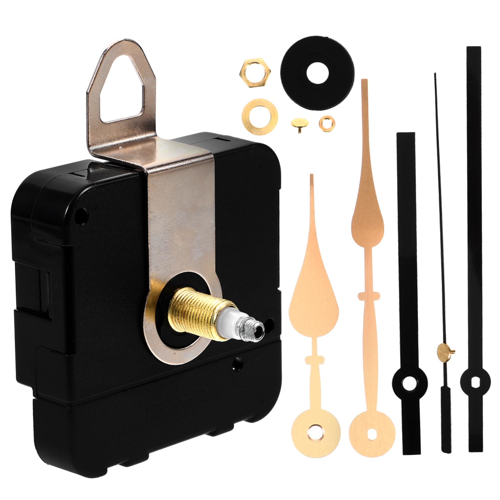 HOMSFOU 4sätze Wanduhr Kit Hochpräzise Mit Großen Zeigern Für Wanduhren Für Bastelprojekte Und Reparaturen Langlebig Und Installieren