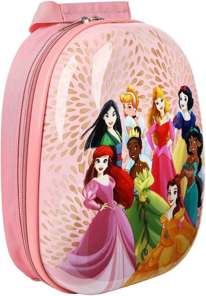 Disney Princess Character Art 2-Pack Backpack and 18" Luggage Set